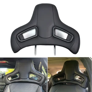 High-Quality Leather Racing Seat Modification Headrest Custom Installation for Racing Seats