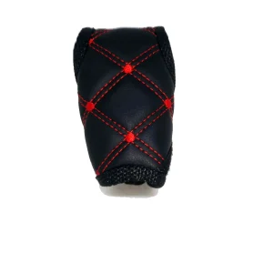 Gear Knob Skin Cover - Auto (Red Line)