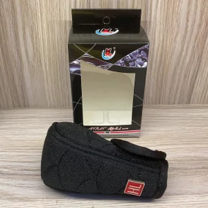 HL Premium Quilted Gear Shift Knob Cover – Universal Fit – Luxury Interior Protection & Stylish Grip for Manual & Automatic Cars