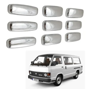Automic Chrome Glass Lock Cover – Fits Toyota Old Hiace