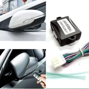 Mirror Folding / Unfolding System Auto Side Rear View Mirror Folding Kit - Universal