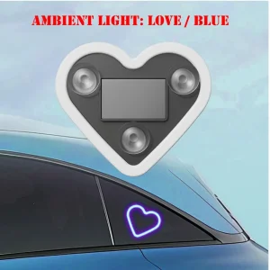 Blue Atmosphere Ambient Light for Car & Interior – "Love" Edition
