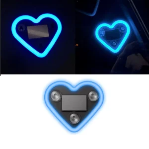 Light Blue Atmosphere Ambient Light for Car & Interior – "Love" Edition