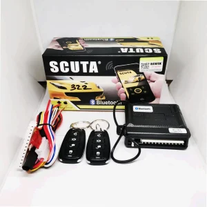 SCUTA Bluetooth Car Keyless Entry Security System With 02 Remote Controllers Modal No: BT322