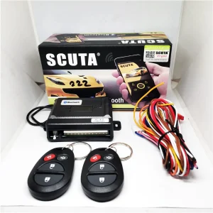 SCUTA Bluetooth Car Keyless Entry Security System With 02 Remote Controllers Modal No: BT222