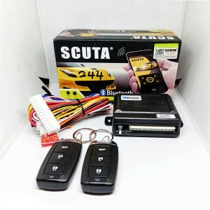 SCUTA Bluetooth Car Keyless Entry Security System With 02 Remote Controllers Modal No: BT244