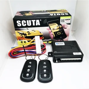 SCUTA Bluetooth Car Keyless Entry Security System With 02 Remote Controllers Modal No: BT342