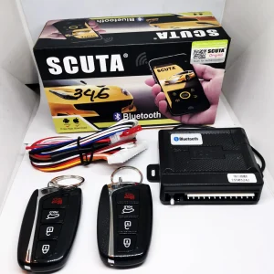 SCUTA Bluetooth Car Keyless Entry Security System With 02 Remote Controllers Modal No: BT346