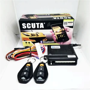 SCUTA Bluetooth Car Keyless Entry Security System With 02 Remote Controllers Modal No: BT323