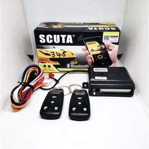 SCUTA Bluetooth Car Keyless Entry Security System With 02 Remote Controllers Modal No: BT345