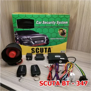 SCUTA Bluetooth Car Keyless Entry Full Security System With 02 Remote Controllers Modal No: BT347