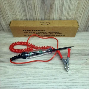6V 12V 24V DC Car Truck Voltage Circuit Tester 9Feet Extendable Wire Volt Met Long Pen Light Bulb Automobile Maintenance Tools