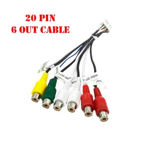 16-Pin Android Head Unit Wiring Harness for Car Stereo