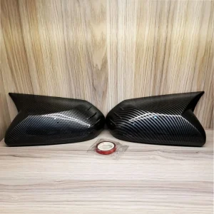 2 Pcs Batman Rebirth Carbon Fiber Side Mirror Cover - Toyota CHR