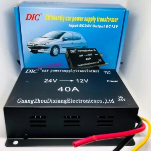 DIC Brand Step Down Converter 24V to 12V - 40 Amp