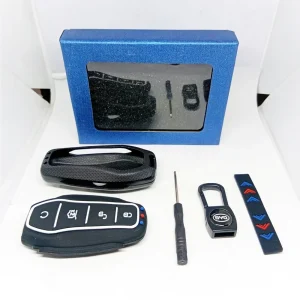 Premium BYD Smart Key Fob Cover Set - Carbon Fiber Style Protector