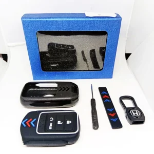Premium Carbon Fiber Key Fob Protection Kit - Honda Grace