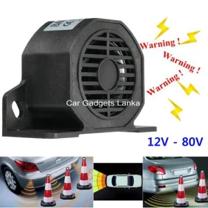 12V-80V 105DB Universal Backup Beeper Warning Reverse Alarm Horn