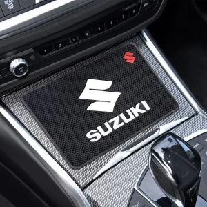 Car Red Logo Anti Slip Mat Phone Holder - Suzuki