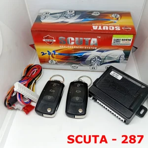 SCUTA Car KeyLess Entry Security System With 02 Remote Controllers Modal No: 287