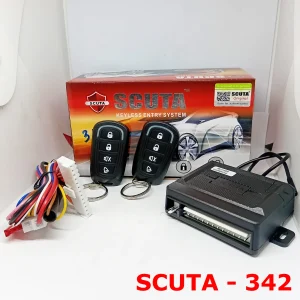 SCUTA Car KeyLess Entry Security System With 02 Remote Controllers Modal No: 342
