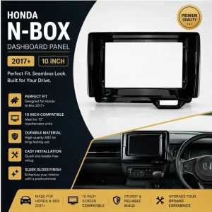 Honda N-Box Andoid Panel Android Frame 10.1 Inch, Compatible Year 2017+