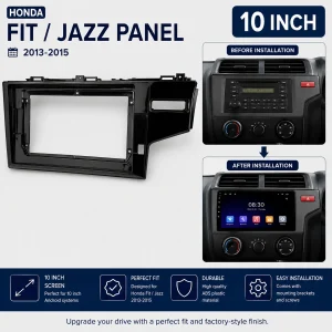 Honda Fit / Jazz Andoid Panel Android Frame 10 Inch, Compatible Year 2013-2015