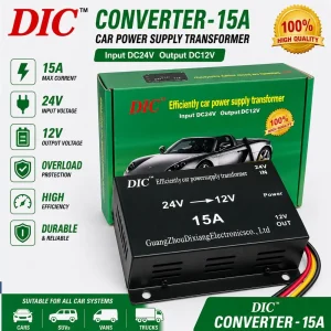 DIC Branded Step Down Converter 24V to 12V 15Amp
