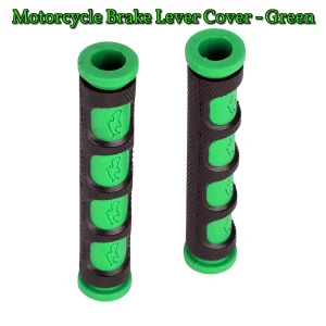 Motorcycle Handgrip Guard Motor Brake Clutch Lever Cover Green Color