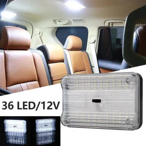 12V White Colour LED Roof Ceiling Light Vehicle Interior Luxury Design Light GT-699