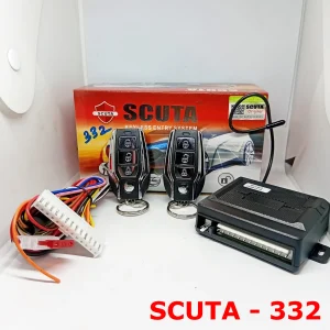 SCUTA Car Keyless Entry Security System With 02 Remote Controllers Modal No: 332