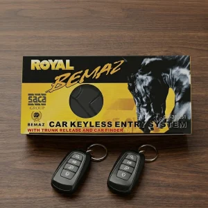 Royal Bemaze Car Keyless Entry Security System With 02 Remote Controllers Modal No: RC192
