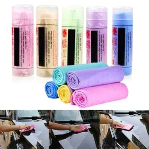 Car Cleaning Body Wash Cleaning Towel Water Absorption Drying Cloth Towel Large Size: 64x43cm